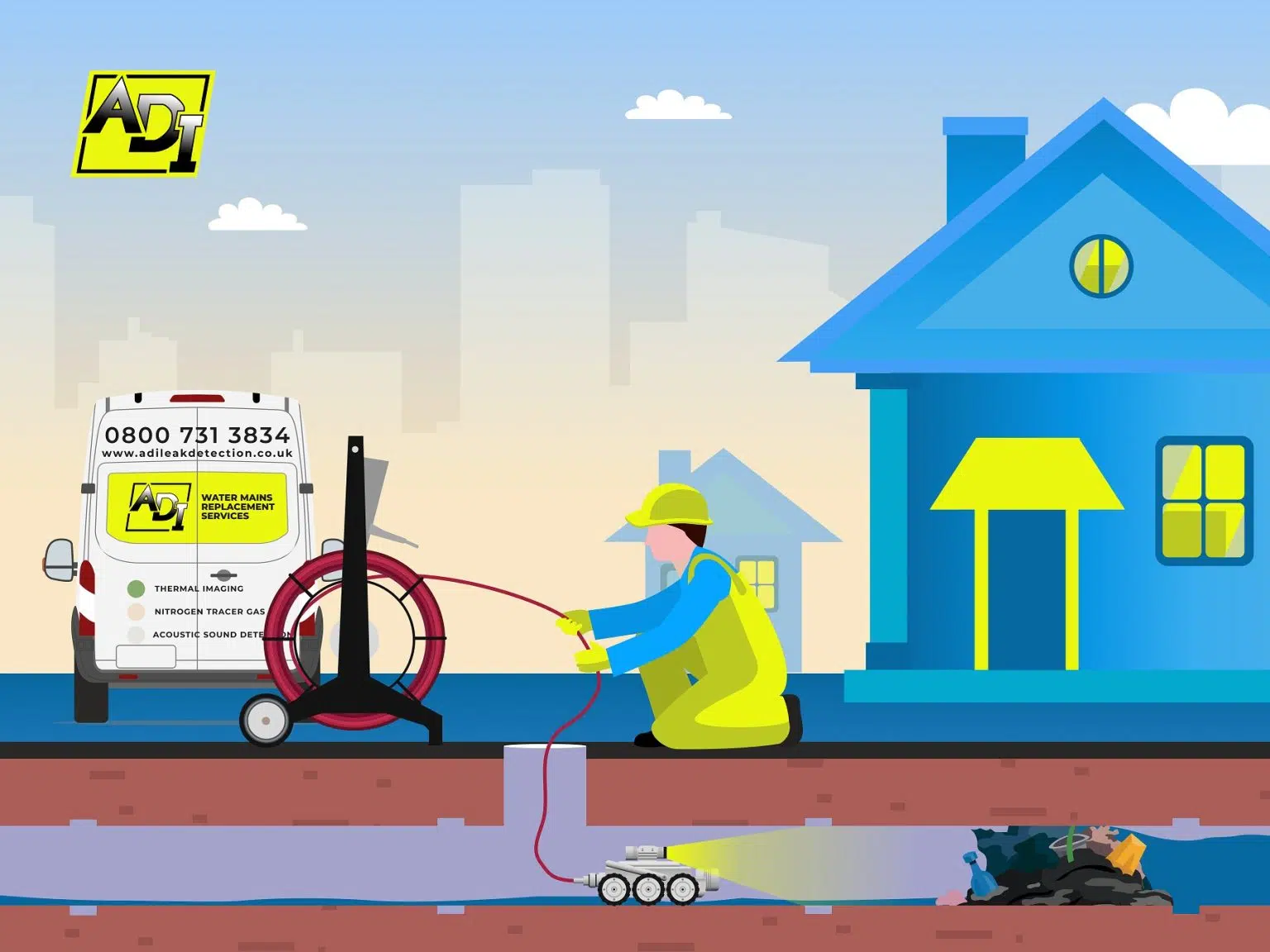 Drainage CCTV Surveys & Investigations Jarrow